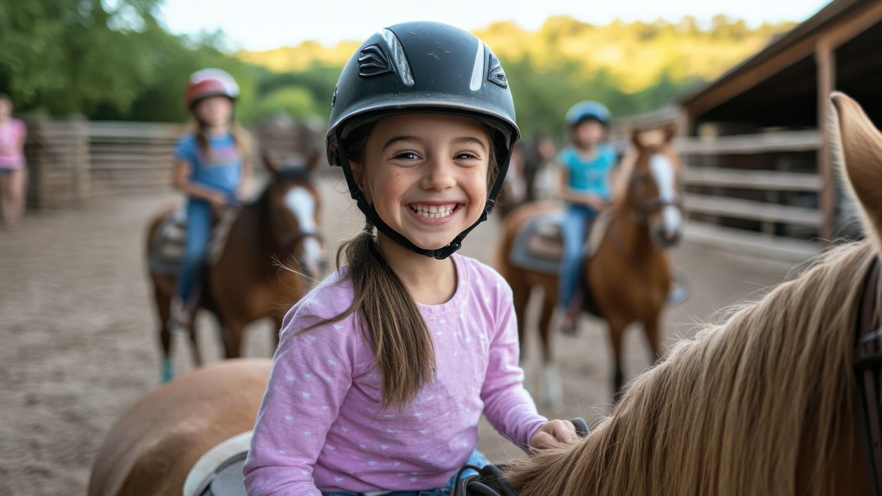 pony ride fun at birthday party in gainesville, live oak, branford